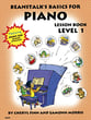 Beanstalk's Basics for Piano piano sheet music cover